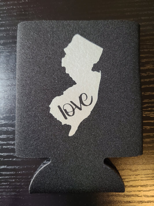 "Love" in State Koozie