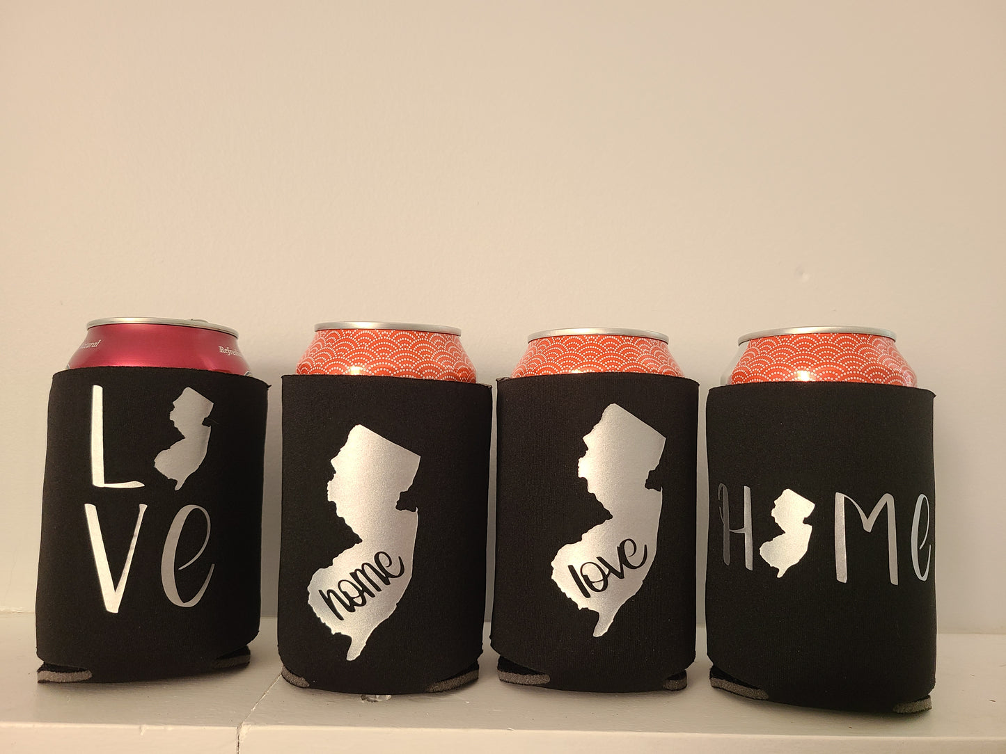 State in "Love" Koozie