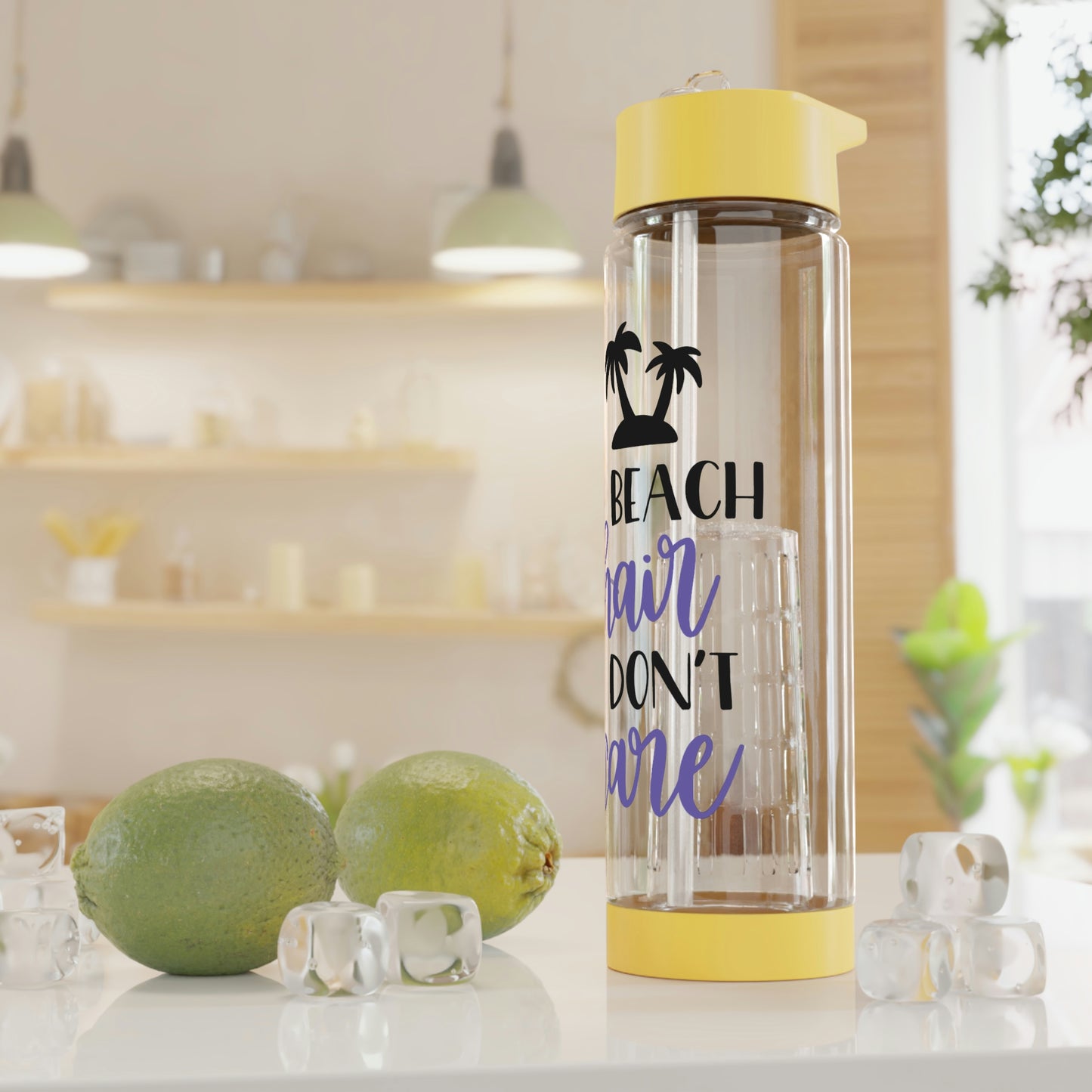 Beach Hair Don't Care Infuser Water Bottle