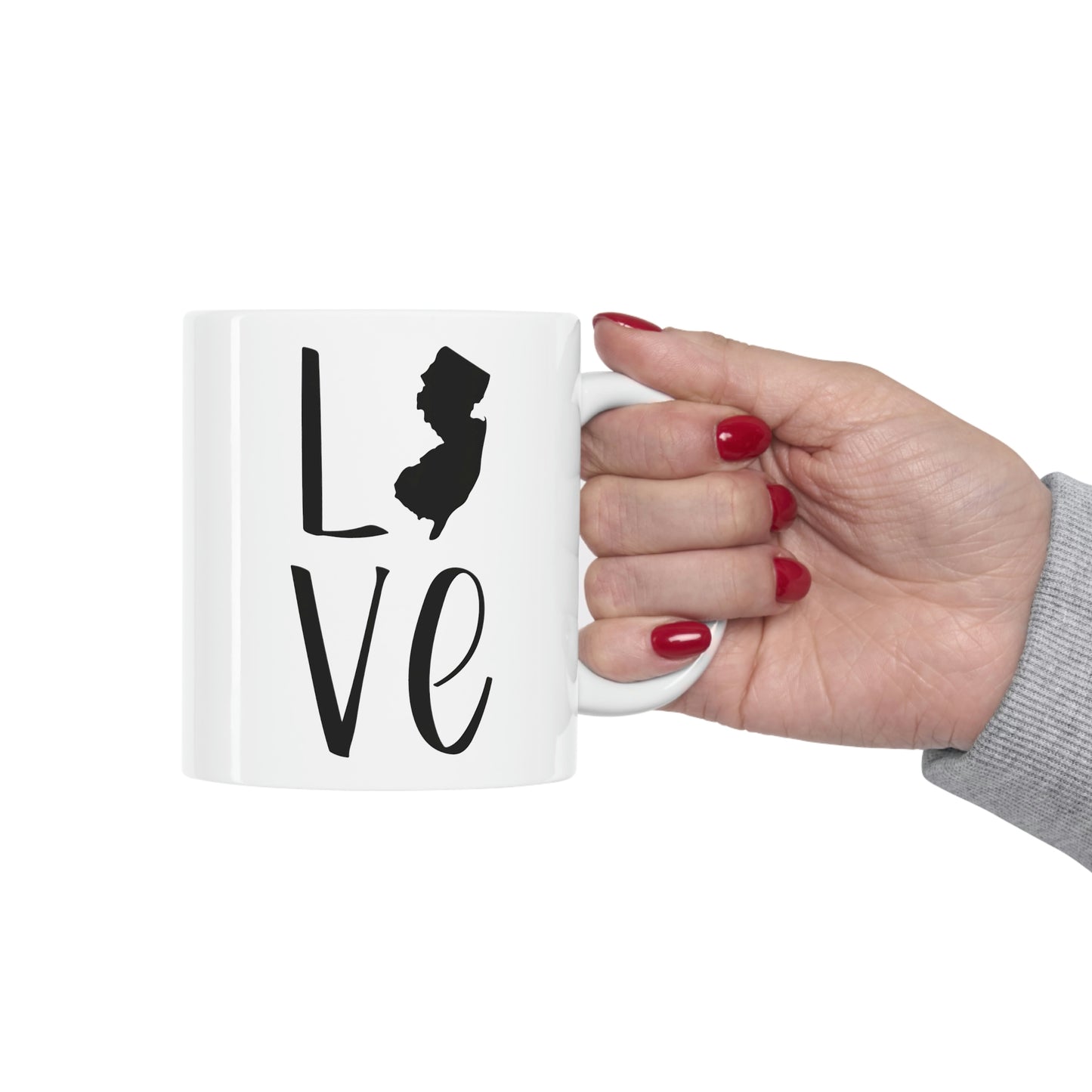 NJ in Love Mug
