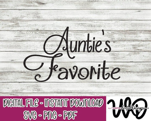 Auntie's Favorite Child