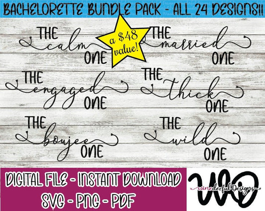 Bachelorette Bundle Pack - The One Girls Weekend