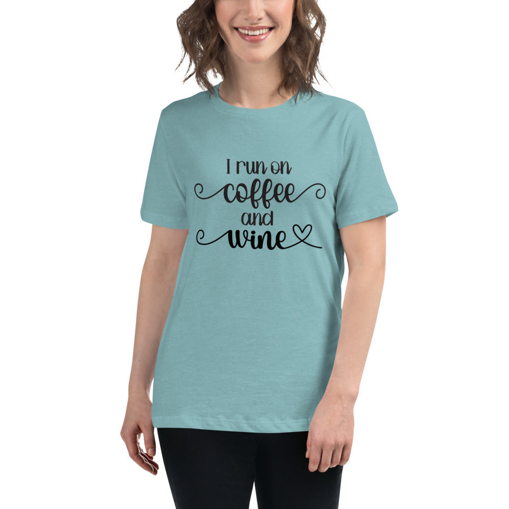 I Run on Coffee & Wine