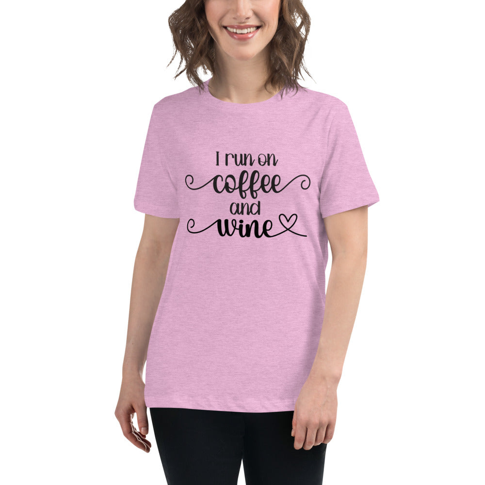 I Run on Coffee & Wine
