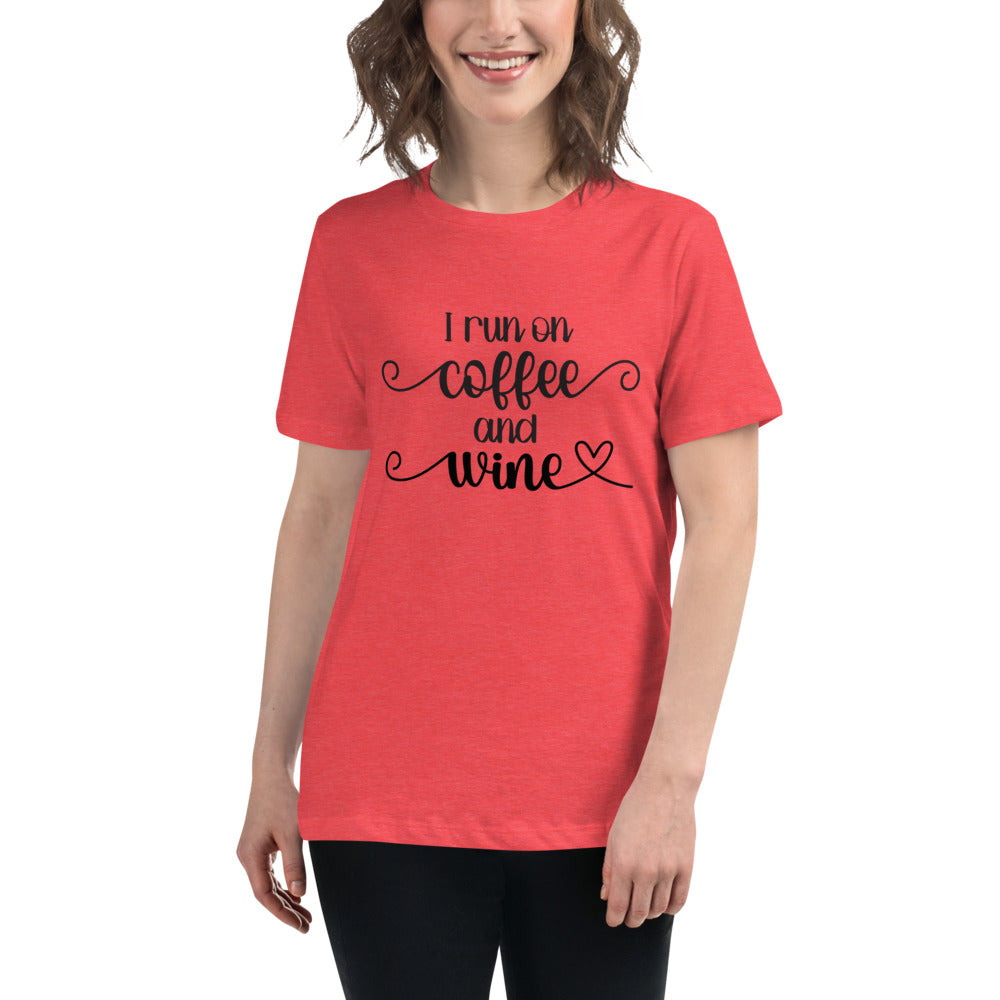 I Run on Coffee & Wine