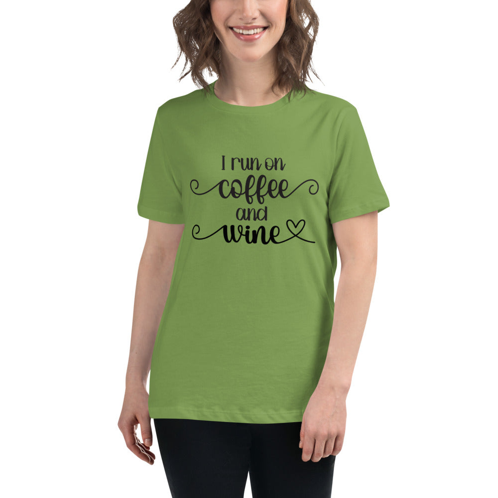 I Run on Coffee & Wine