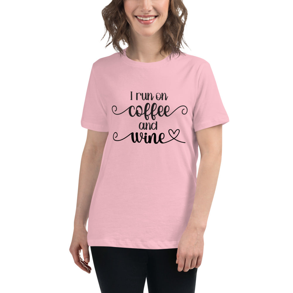 I Run on Coffee & Wine