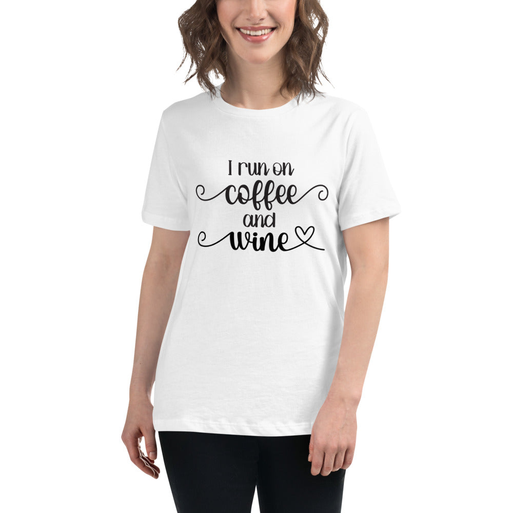 I Run on Coffee & Wine