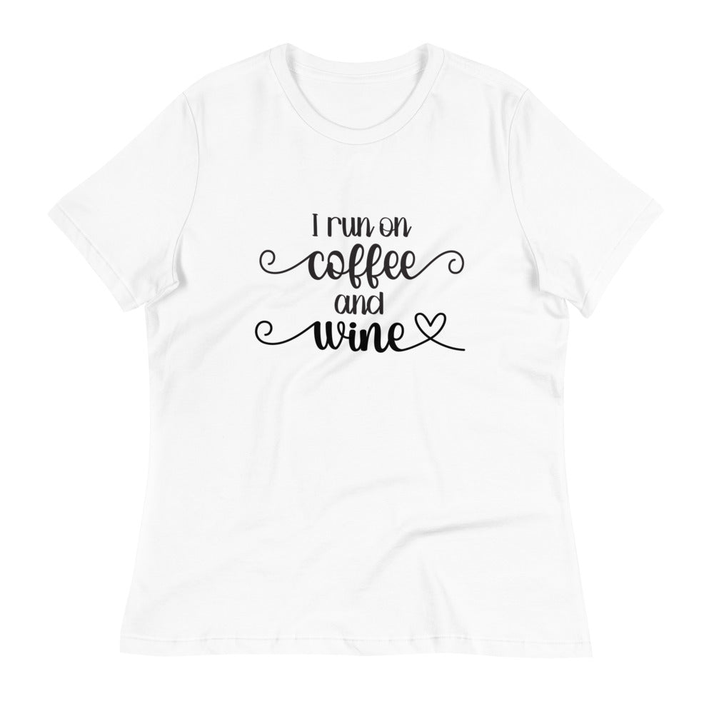 I Run on Coffee & Wine
