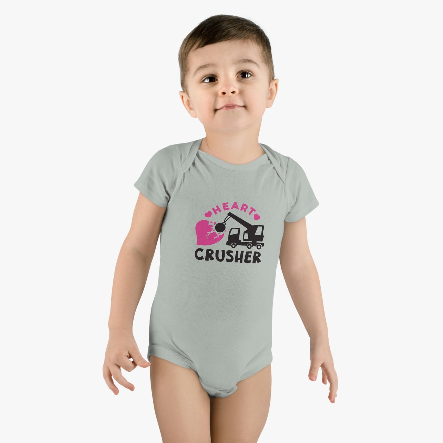 Heart Crusher Short Sleeve Onesie®