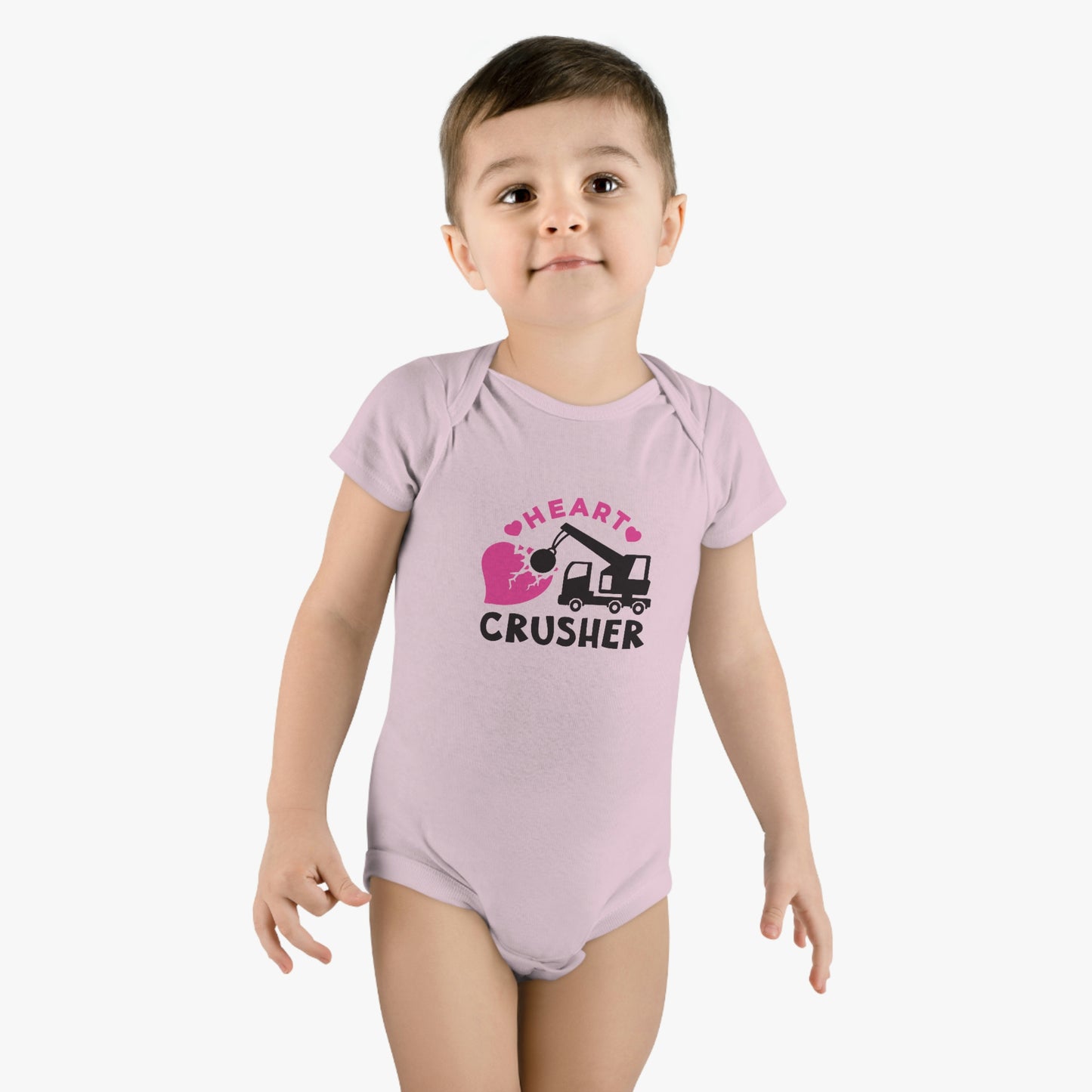 Heart Crusher Short Sleeve Onesie®