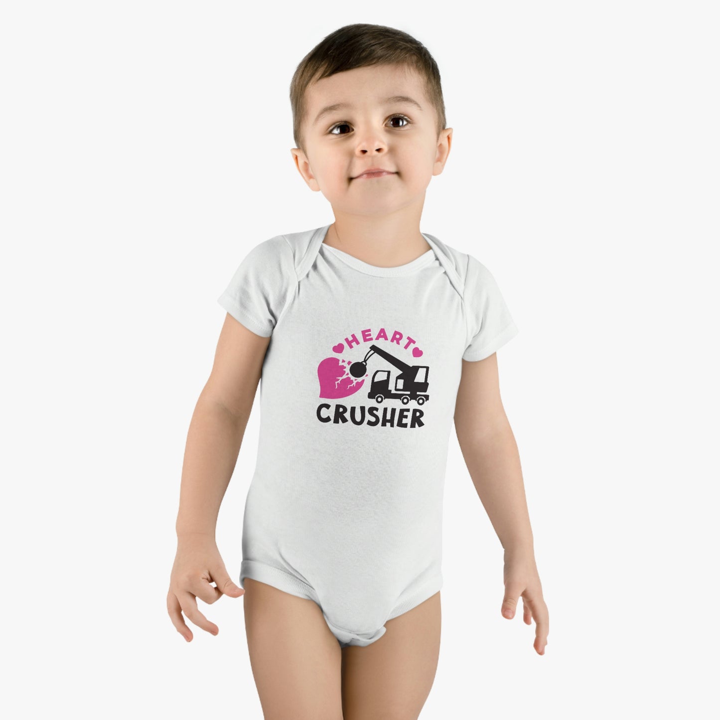 Heart Crusher Short Sleeve Onesie®