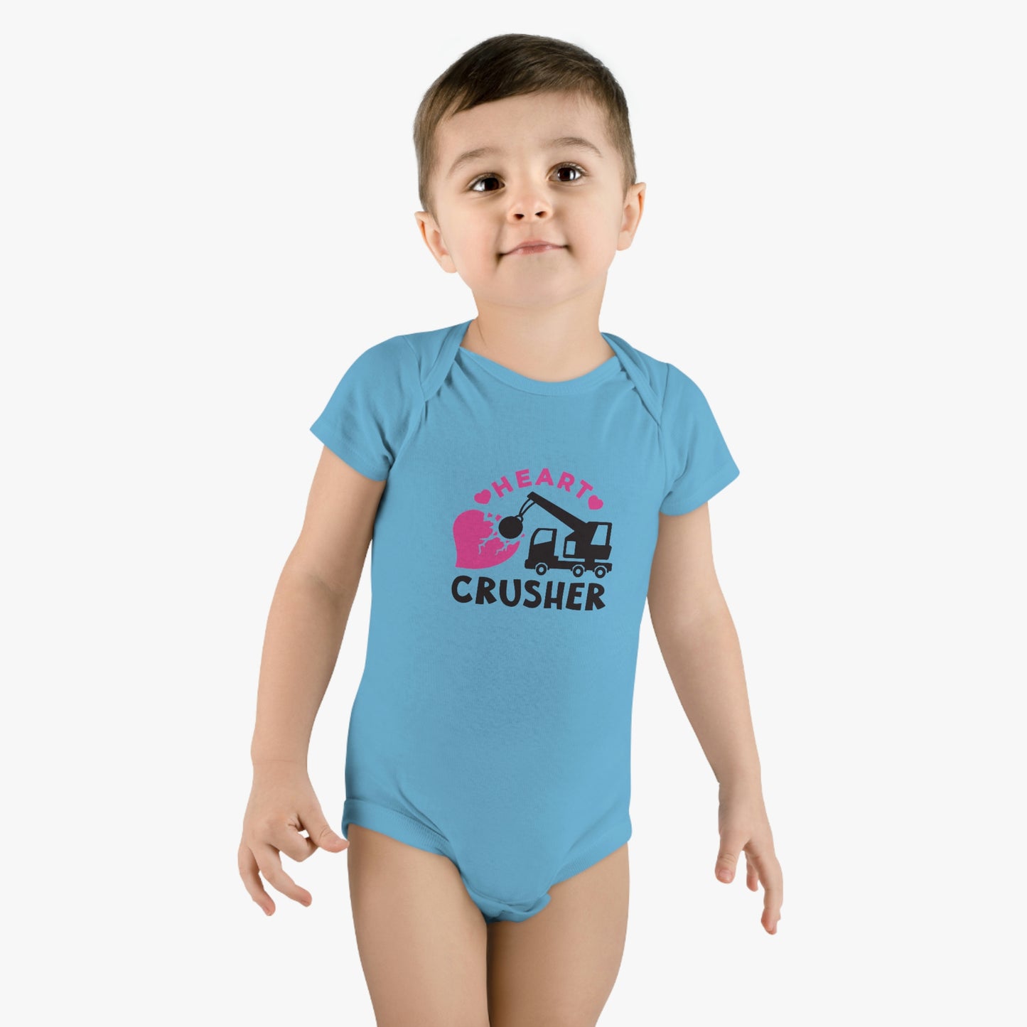 Heart Crusher Short Sleeve Onesie®